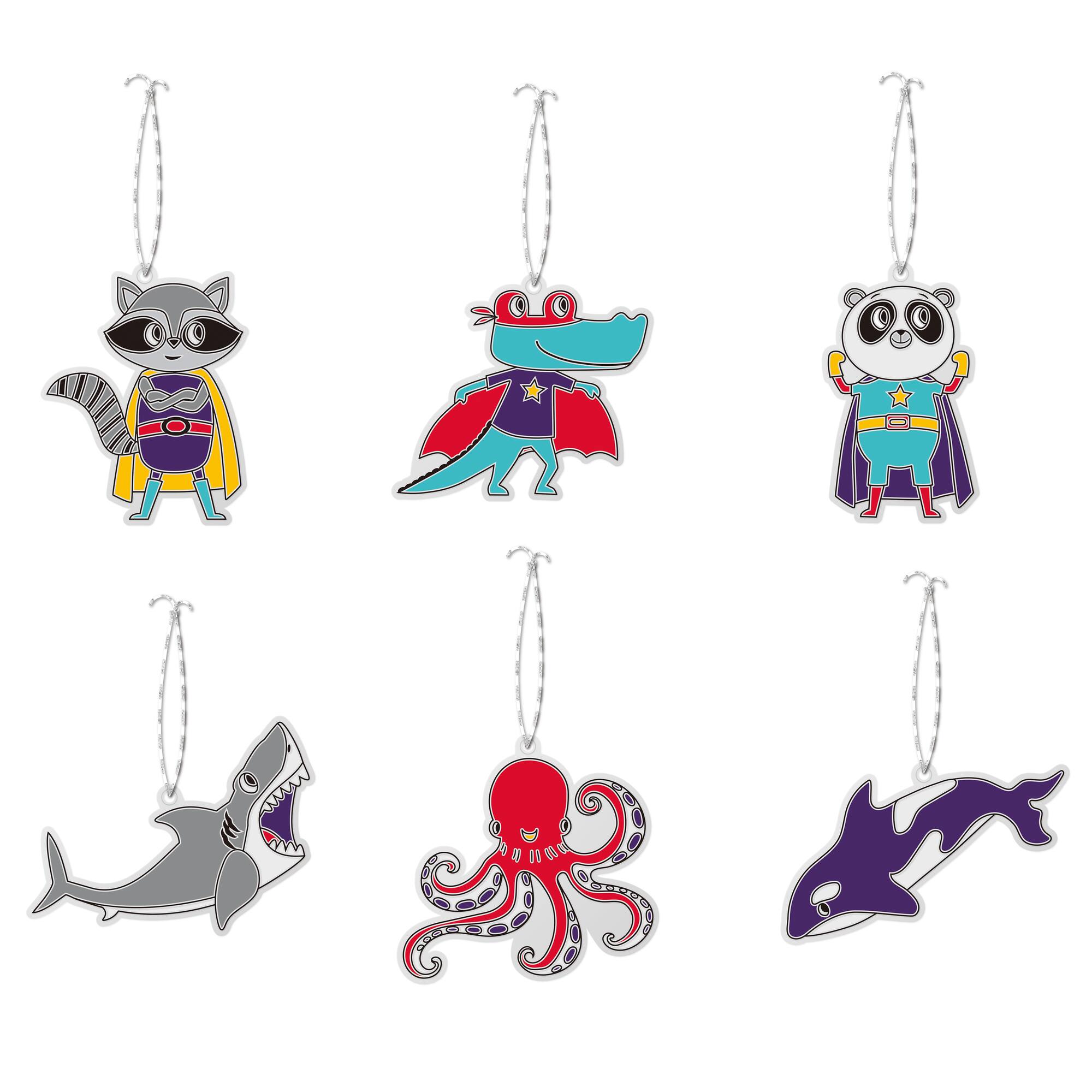 Color Your Way Animal Suncatcher Kit by Creatology™